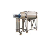 Mélangeur horizontal en acier inoxydable 1500L, mélangeur à ruban pour poudres humides et sèches, idéal pour la granola
