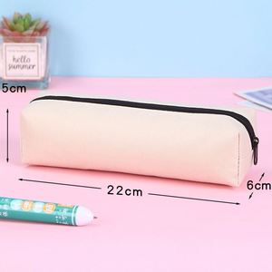 Étui à stylos de haute qualité avec logo, mignon, en tissu Oxford, avec fermeture éclair, trousse scolaire, pochette pour crayons de couleur, personnalisable - Product Image 1