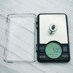 مقياس جديد رقمي محمول لمكونات المطبخ مقياس الخبز 0.01 جرام فليب مجوهرات مقياس العشبية الطب مقياس الذهب - Product Image 5