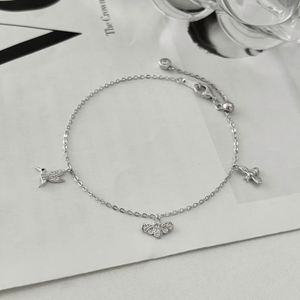 Dylam Stylish Cute Design Jewel Link Chain 5A Cubic Zirconia Bird <b>Bee</b> Pendant Bracelets for Women Daily Wear Jewelry - Product Image 3
