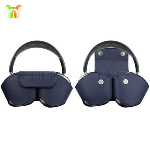 Funda protectora para auriculares AirPods Max, estuche de cuero para auriculares inalámbricos Bluetooth supraaurales - Product Image 3