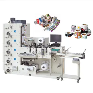 self-adhesive flexo label printing machine
