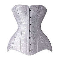 Soutien-gorge sculptant push-up pour poitrine, taille et hanches, avec contrôle du ventre et soutien mammaire, style corset, avec détails boutonnés en coton