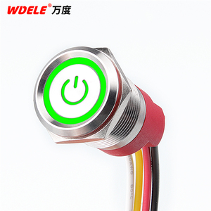 WD19mm Inductive <strong>Switch</strong> <strong>Touch</strong> <strong>Button</strong> <strong>Switch</strong> With Led Light <strong>Touch</strong> Push <strong>Button</strong> <strong>Switch</strong> Waterproof IP67 - Product Image 2