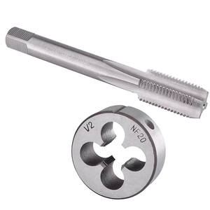 Hss 1/2 UNC unstap 10-24 1/2 4-40 10-32 3-8 UNF chết chủ đề ống kim đồng hồ cắt dụng cụ cầm tay chủ đề chết Carbide vòi - Product Image 1