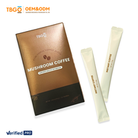 2025 TBG OEM Champignon Arabica Café Puissance Maca Poudre Plus Boxs Energy Boost Amélioration Boissons Café