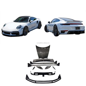 Kit de Carrocería de Fibra de Carbono Seca para Porsche <span class=keywords><strong>911</strong></span> 992.1, Estilo 1016, Alerón Delantero, Faldones Laterales, Difusor, Capó de Motor - Product Image 1