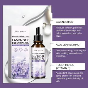 El aceite esencial de lavanda hidrata suavemente y humecta la piel, un aceite esencial sedoso y relajante para el cuidado corporal. - Product Image 2
