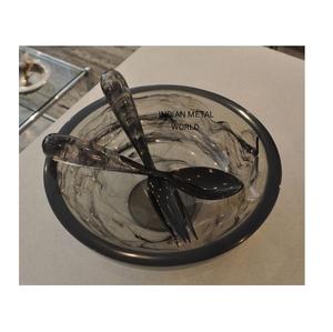 Home Decor Use Item <b>Mixing</b> Use Serving Resin <b>Bowl</b> For Kitchen And Tabletop Use Serving Resin <b>Bowl</b> For Wedding Return Gifts - Product Image 6