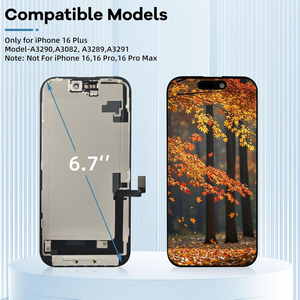 หน้าจอโทรศัพ<span class=keywords><strong>ท</strong></span>์มือถือ FHD LCD แบบ Incell พร้อมระบบสัมผัส สำหรับ 16 Plus ขายดี ราคาพิเศษ จัดส่งจากโรงงาน รองรับ True Tone - Product Image 3