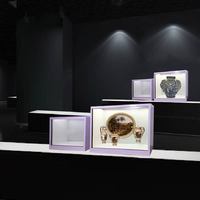 Pantalla Interactiva de 32 Pulgadas con Sistema Operativo Android Windows, Vitrina LCD Transparente 3D, Holobox para Exhibición de Marcas, Museo