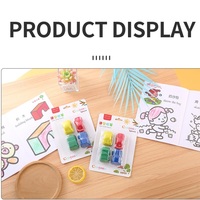 Lot de 4 crayons en plastique en forme de voiture pour mains non sales en Chine OEM pour enfants
