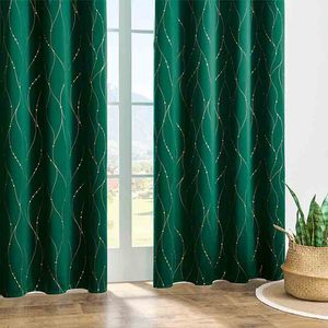 <span class=keywords><strong>Tenda</strong></span> per la casa oscurante a 71% 90% <span class=keywords><strong>con</strong></span> filo glitterato elegante e fashion design a gancio spesso per la casa - Product Image 2