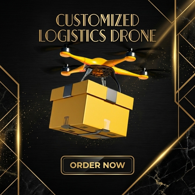 Customize Industrial Grade Quadcopter Solution for Drone Light Show Performances, Equipped with Brushless Motors