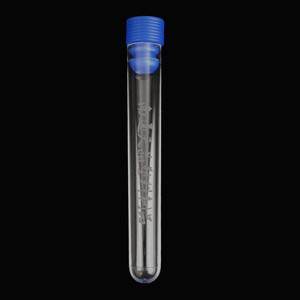 Tianjing <b>Plastic</b> Test <b>Tubes</b> 15x100mm With Blue Caps Transparent PS Laboratory Use - Product Image 4