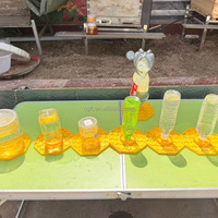 Nouveaux abreuvoirs multifonctionnels pour abeilles, insectes et oiseaux, type nid d'abeille, distributeurs d'eau, bouteilles universelles