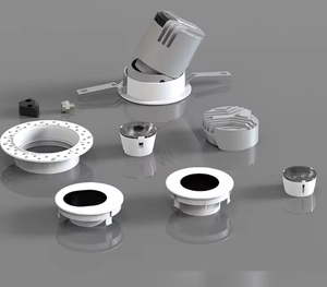 Spot de haute qualité Led mur rondelle projecteurs Downlight réglable encastré rond rotatif - Product Image 5