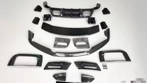 Nuova <span class=keywords><strong>911</strong></span> 992 Turbo S Dry Carbon Body Body Bumper anteriore Body Kit-imbullonatura universale 1 anno di garanzia - Product Image 5