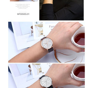 Reloj de Pulsera Analógico de Cuarzo para Hombre Mini Focus MF0052G MF 0052, Correa de Cuero, Diseño Moderno - Product Image 6