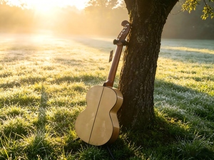 Guitare classique professionnelle Geake K-500 entièrement en <span class=keywords><strong>bois</strong></span> massif, artisanat <span class=keywords><strong>de</strong></span> maître luthier, finition brillante en érable, acajou et ébène, 36 pouces, instrument <span class=keywords><strong>de</strong></span> musique - Product Image 2