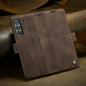 CaseMe étui à rabat rétro pour <span class=keywords><strong>Samsung</strong></span> Galaxy Z Fold 7 cartes portefeuille magnétique pratique housse de téléphone pour <span class=keywords><strong>Samsung</strong></span> Z Fold 5 4 <span class=keywords><strong>3</strong></span> étui de protection - Product Image 4