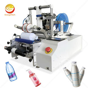 Machine d'impression d'étiquettes pour bouteilles rondes en étain, semi-automatique, petite échelle, unique, pour vin, eau minérale, sirop, ORME - Product Image 1