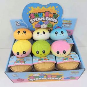 New Rainbow Soft Squeeze Decompression Mystery Dumpling Squishy <b>Glitter</b> Dumpling Squishy Gifts - Product Image 1