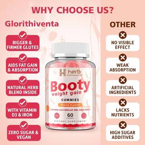 Gomitas para Glúteos de Marca Privada OEM ODM para Mujeres, Gomitas BBL con Curva Boost - Product Image 4