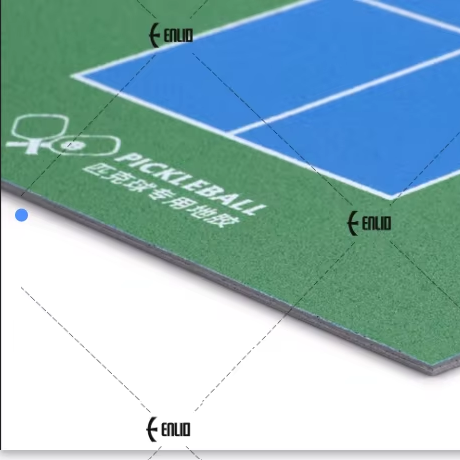 Elastic 2.5MM Indoor and Outdoor Acrylic Coating Pickleball Courts