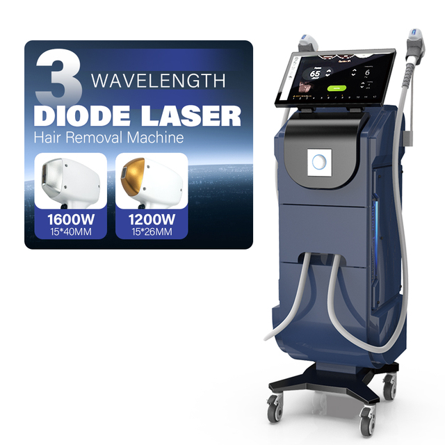 Perfectlaser 2024 OEM Laser Diode Professional 755nm 808nm 1064nm Diode Ice Laser 3 Wave Hair Removal Machine