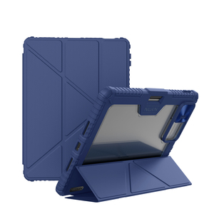 Étui antichoc pour tablette avec housse coulissante pour appareil photo pour <span class=keywords><strong>Xiaomi</strong></span> <span class=keywords><strong>Pad</strong></span> 7/<span class=keywords><strong>Pad</strong></span> 7 Pro housse de <span class=keywords><strong>protection</strong></span> en cuir PU pour tablette avec support - Product Image 1