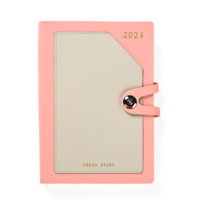 Carnet A5 en PU avec logo personnalisé, 60 feuilles, couverture en papier thermocollé imprimé, 100 feuilles, bloc-notes journalier