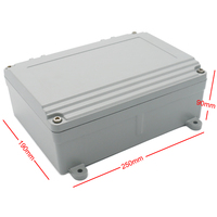 Boîtier étanche en aluminium IP67 pour composants électroniques et cartes de circuits