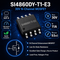 Diode de sécurité à montage en surface NK SI4860DY-T1-E3, 8 V, 30 V, résistance interne 20 V, ID 11 A, Guangdong