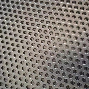 Plaques perforées en acier inoxydable 304 316L sur mesure avec trous ronds et traitement de pliage pour maille décorative - Product Image 2