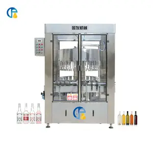 Easy to operate Automatic rotary negative pressure filling machine Equipment Juice drinks filling machine Whisky bottle filling