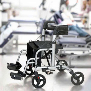 Rf5405b rf5405b הליכה עזרה 8 אינץ 'גלגל רגליים נתיק רגל נתיק מנוחה הפיך מעמד מוסמך i - Product Image 3