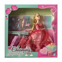 Ensemble de poupées de mode pour jeu de rôle, ensemble de poupées princesse de 11 pouces, ensemble de poupées à habiller pour filles