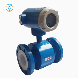 Débitmètre intégré haute précision à affichage numérique à prix abordable pour l'eau et les eaux usées (type tuyau) - Product Image 4