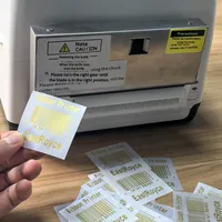Impresora de Etiquetas Xinye XPT451 para Ropa, Transferencia Térmica, Cinta de Carbón con Código de Barras Plateado y Recubierto de Cobre, Interfaz USB, 200dpi