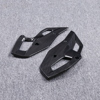 Cache-béquille inférieur en fibre de carbone sèche 3K pour R1300GS 2023+ – Protection de moteur brillante à fixation directe
