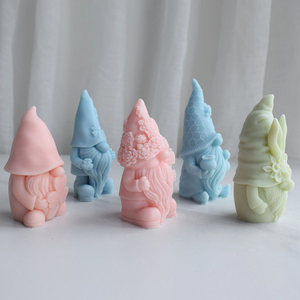 Silicone Soap <b>Mold</b> Christmas Santa Claus DIY Craft Art Handmade Soap <b>Candle</b> Wax Reusable Non-stick Heat Resistant Eco-Friendly - Product Image 6