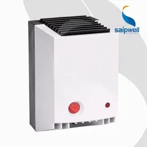 مروحة كهربائية سخان CR027 من SAIPWELL لخزانة صناعية 400 وات - 650 وات مدمجة في المنظم سخان خزانة مع منظم الحرارة