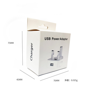 เครื่องชาร์จติดผนัง USB 10W 5V/2.1A อะแดปเตอร์จ่ายไฟ 1 พอร์ต UK สำหรับชาร์จโทรศัพท์มือถือ - Product Image 3