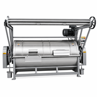 Lave-linge électrique industriel, équipement de blanchisserie commercial, neuf, en acier inoxydable, robuste, 20-500 kg, 220V/110V, pour hôtel