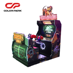Colorful Park <span class=keywords><strong>Dino</strong></span> Shooting Arcade, <span class=keywords><strong>Juego</strong></span> de Pistola de Luz Operado con Monedas de Jurassic Park - Product Image 3