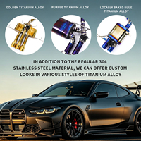 Sistema de Escape Catback Estilo M47 de Acero Inoxidable SUS304 con Acabado Espejo y 3 Años de Garantía para BMW G60 520i 530i, Silenciador de Carreras de Baja Presión