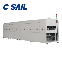 Four de séchage à tunnel infrarouge à air chaud continu OEM et ODM, moteur à économie d'énergie, circuit imprimé, circuit imprimé flexible
