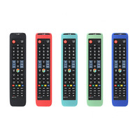 Control remoto de TV Half-Pack Silicona Control remoto Cubierta protectora Uso para Samsung 01178B