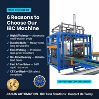 Mesin Pengunci Otomatis Penggerak Hidrolik Kontrol PLC untuk Lini Produksi Gearbox Bantalan Rangka IBC untuk Penyimpanan Bahan Kimia